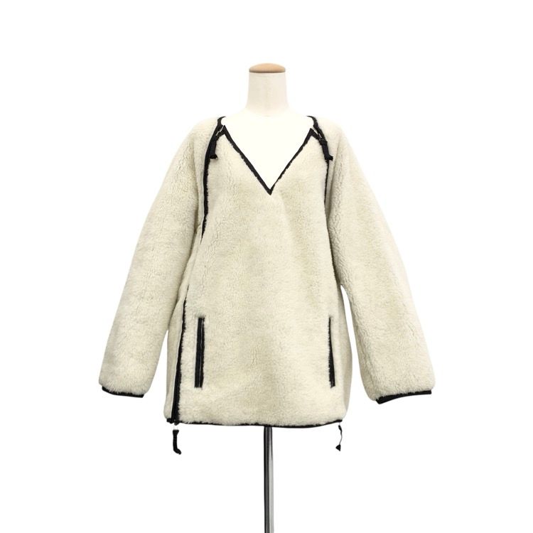 ジュンミカミ アルパカパイルライナープルオーバー