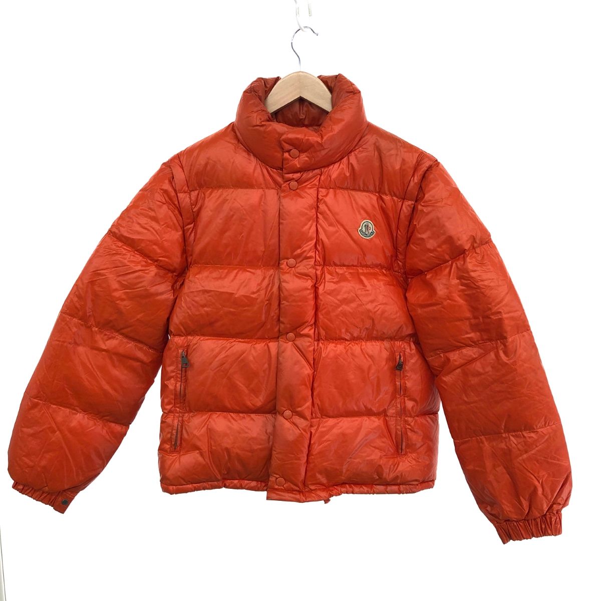MONCLER モンクレール ダウンジャケット サイズ:0 オレンジ メンズ 