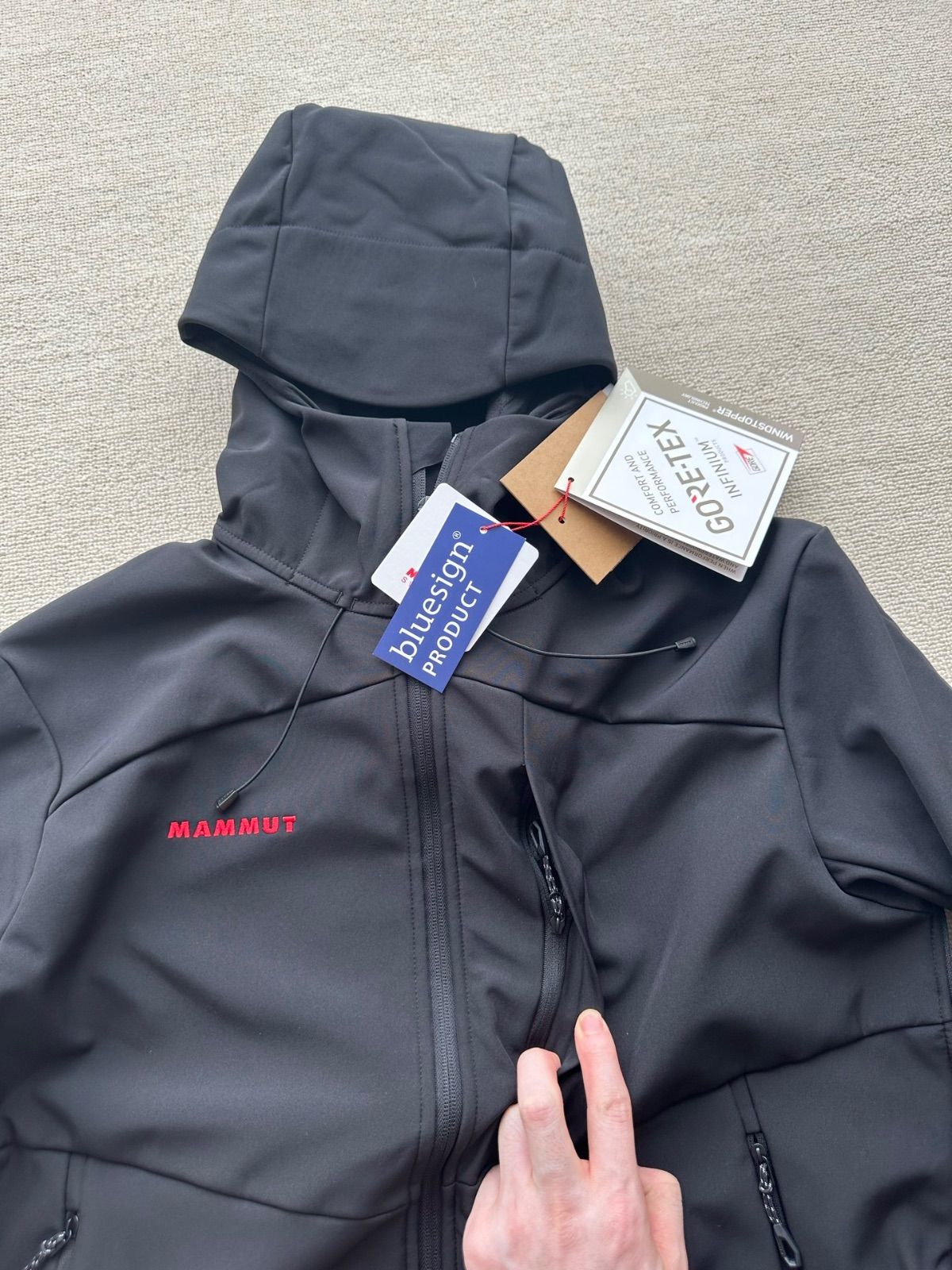 マムート WINDSTOPPER LIGHTSPEED jacket MAMMUT WINDSTOPPER
