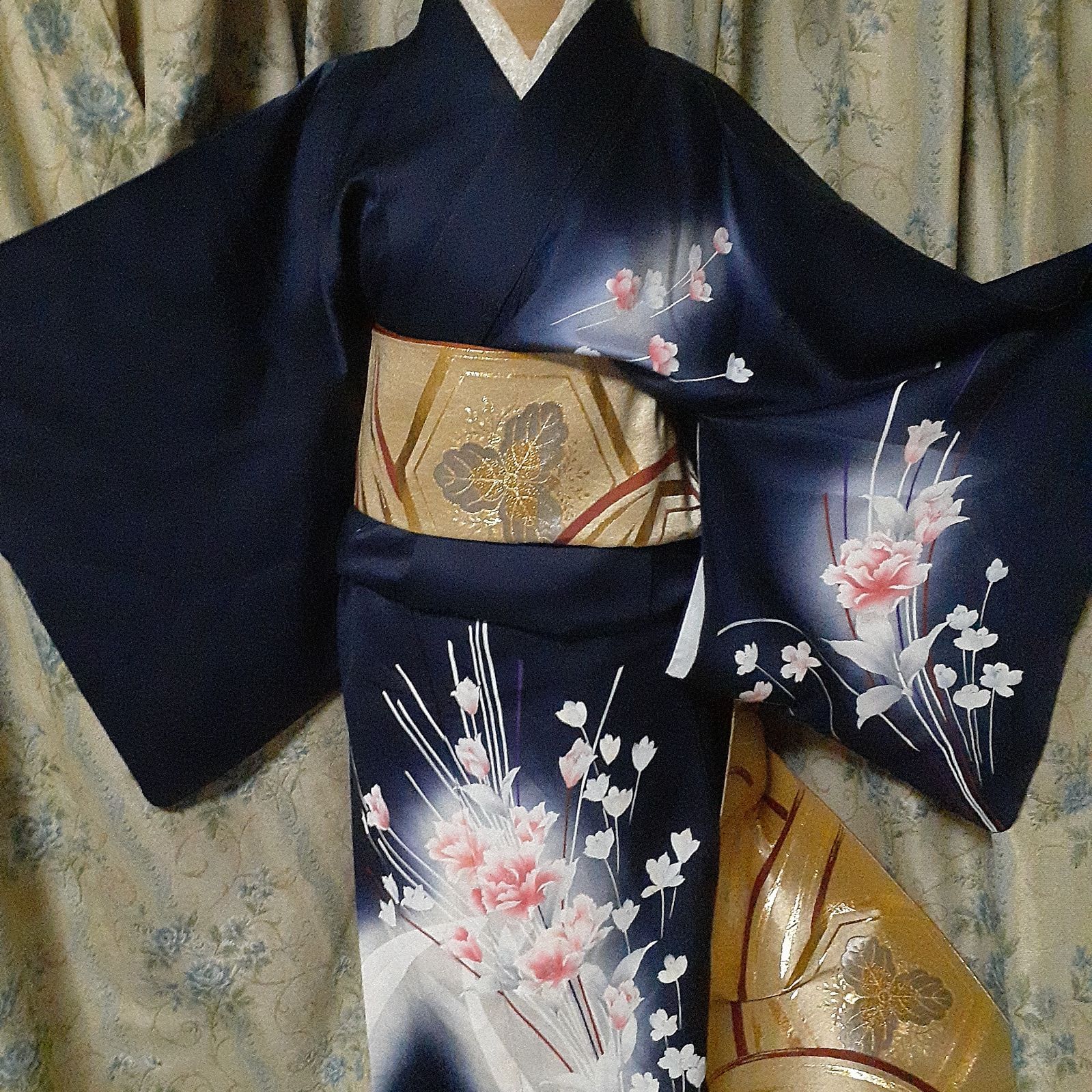 西陣織 伝統工芸士 中村海造 豪華 袋帯 正絹 フォーマル 訪問着 呉服 日本総代理店