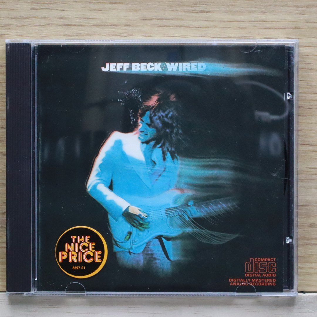 初回箱帯付CD『ジェフ・ベック/ワイアード』JEFF BECK  WIRED ワイアード(完全生産限定盤)/JEFF BECK/ジェフ・ベック/76年
