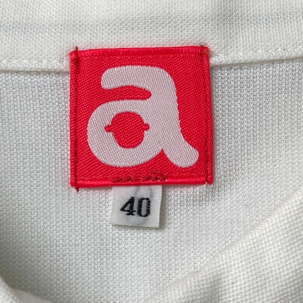 サイズ：40 ARCHIVIO アルチビオ 半袖ポロシャツ ホワイト系
