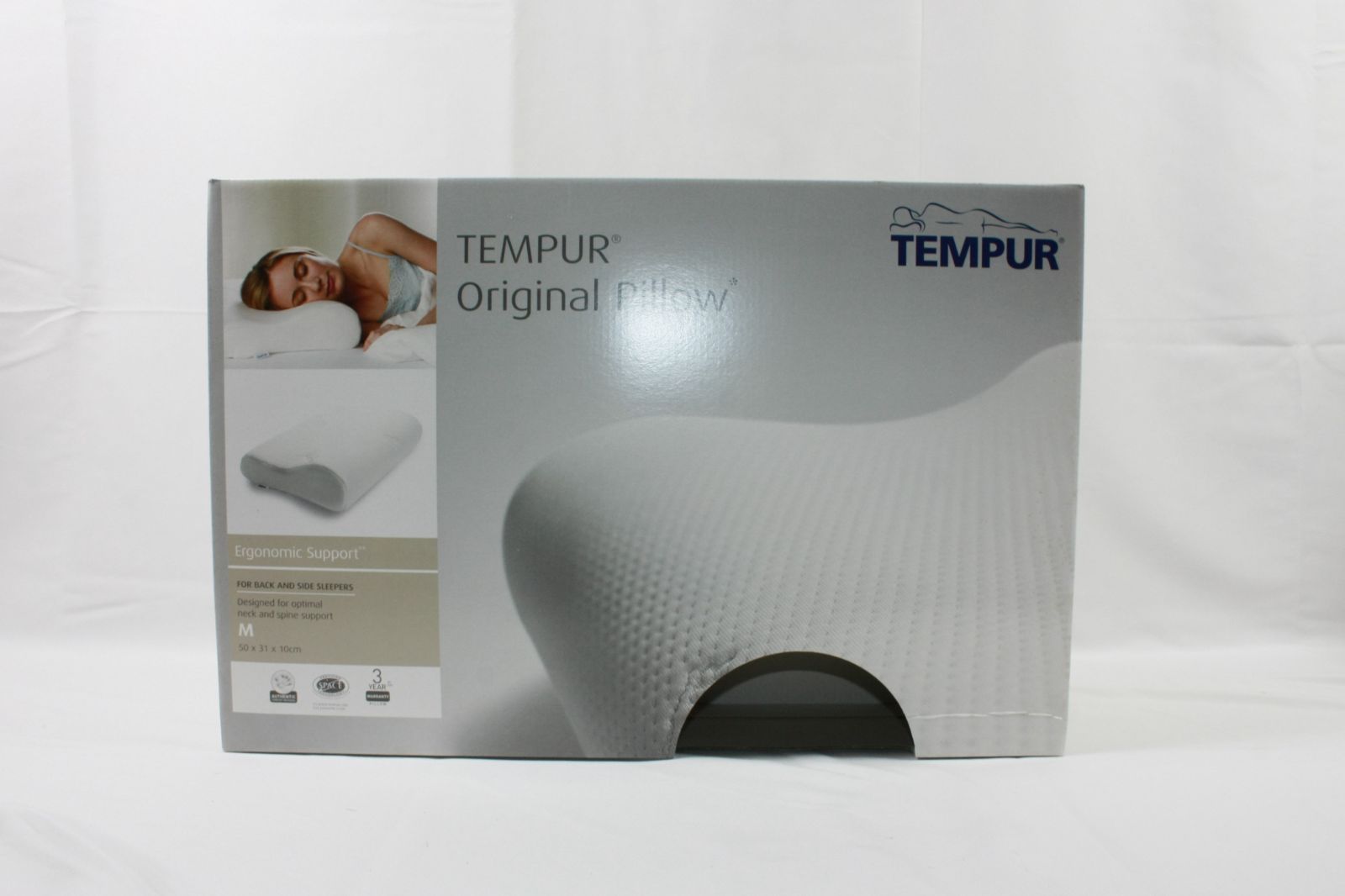 A1544・TEMPUR テンピュール 枕 Mサイズ 2個セット オリジナルピロー