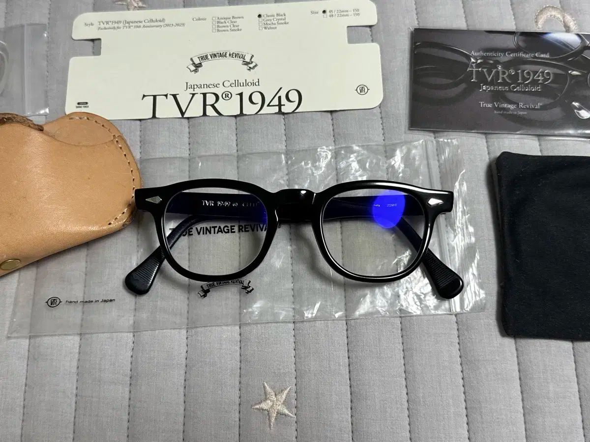 TVR 1949 45 ー 22 Tart Optical Arnel タートオプティカルアーネル メガネ ブラック