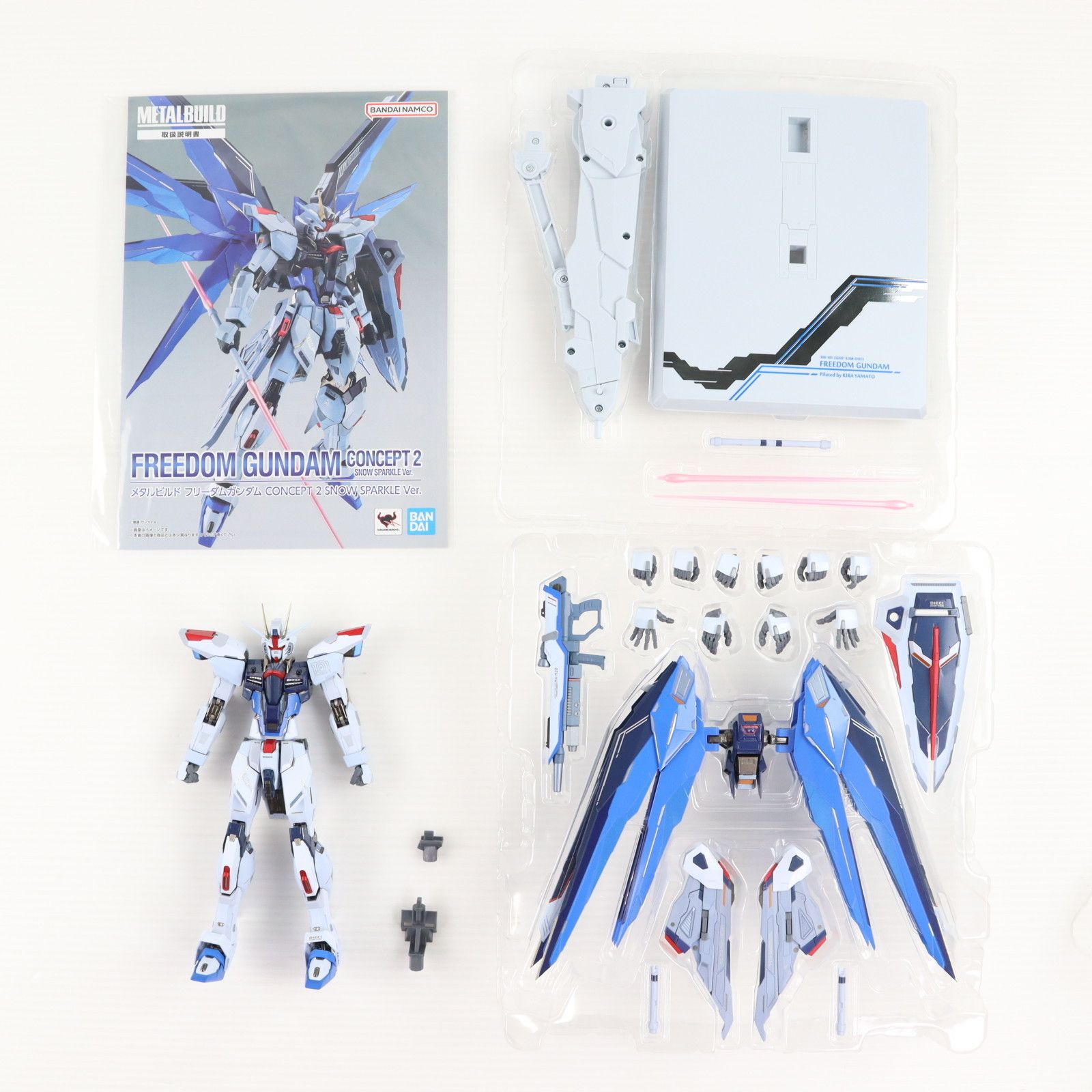 METAL BUILD フリーダムガンダム CONCEPT 2 SNOW SPARKLE Ver