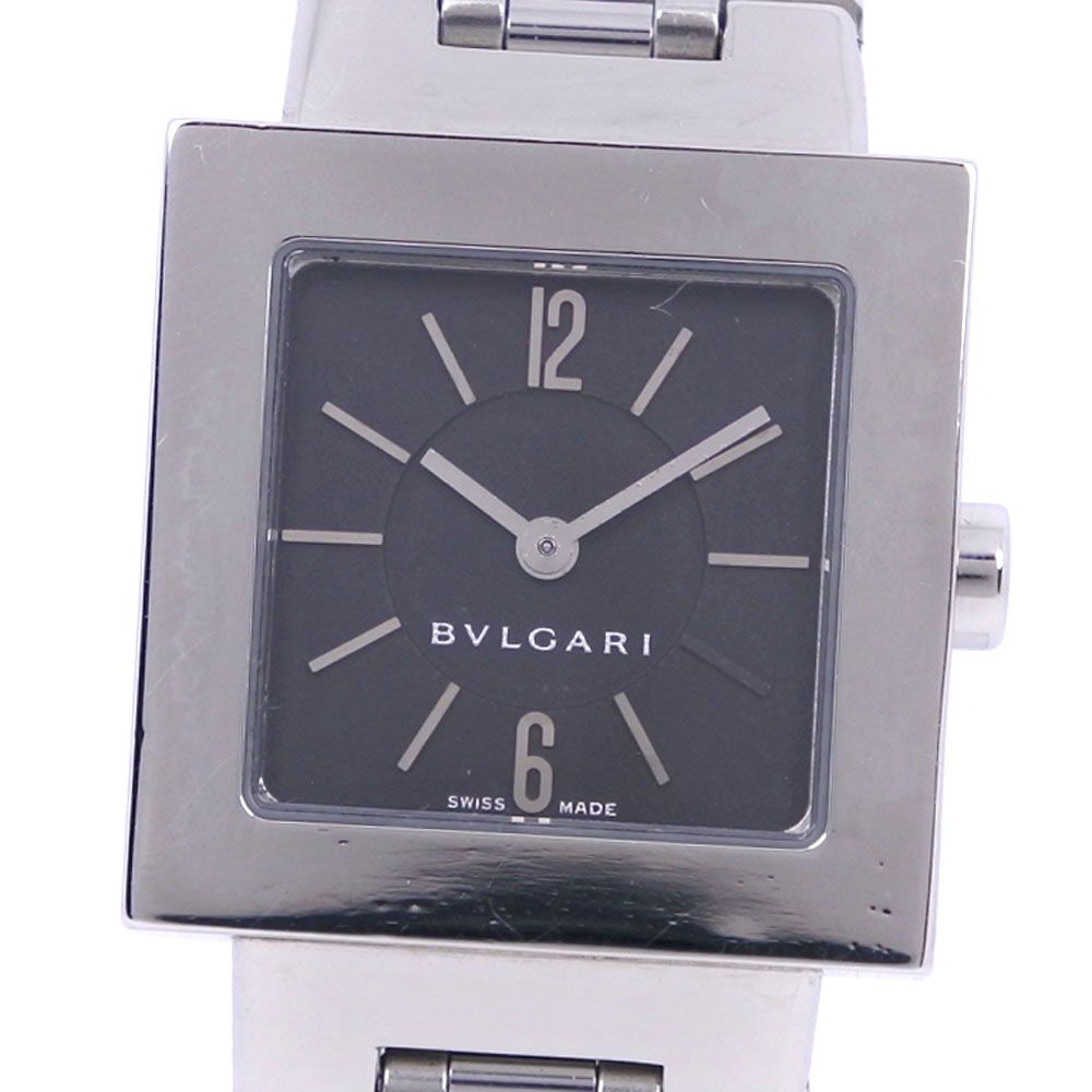 BVLGARI ブルガリ 芳ばしい クアドラード SQ22SS 腕時計 SS