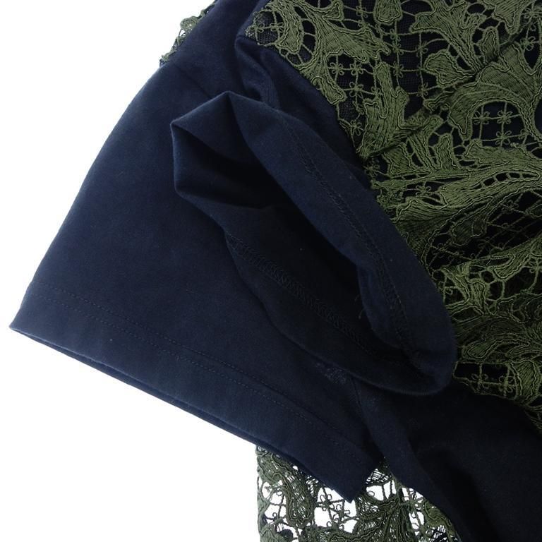 サカイ 半袖Tシャツ エンブロイダリーレース 20-04942【AFB37】 - メルカリ 