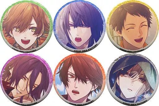 オランピアソワレ　缶バッジ6種セット　エビテン 中古】バッジ・ピンズ [単品] 集合 缶バッジ6種セット 「Switchソフト