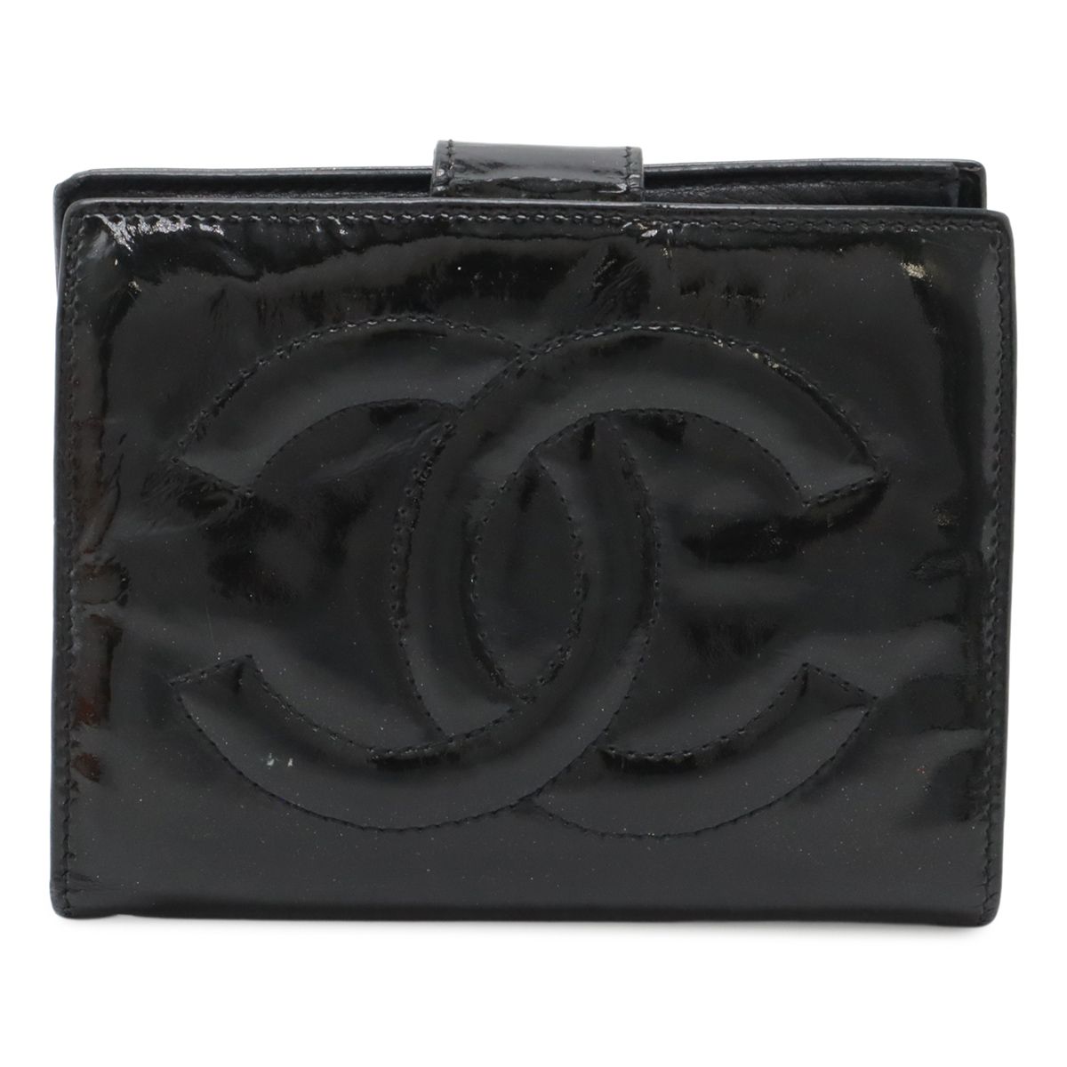 CHANEL ココマーク がま口 二つ折り財布 ゴールド 難有 楽天市場】【返品OK】 【美品】シャネル がま口 CC 二つ折り