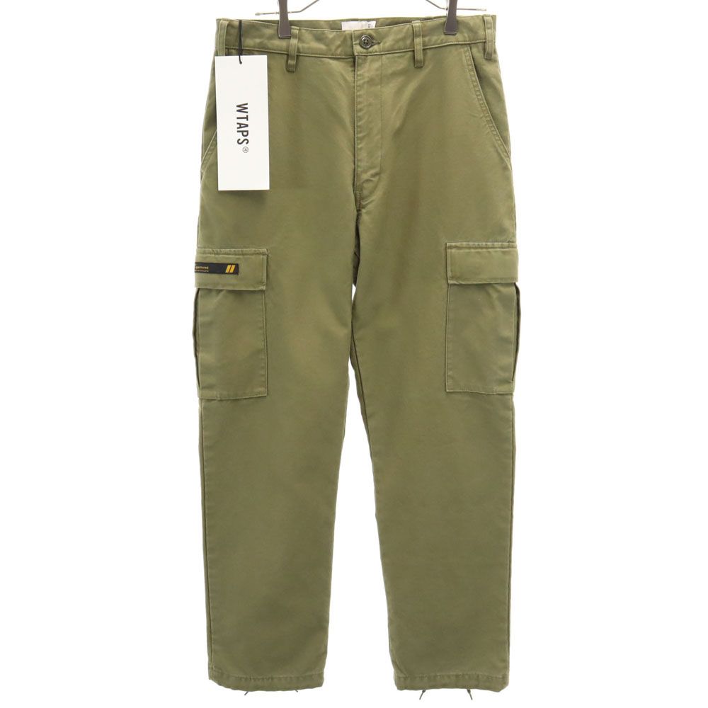 未使用 ダブルタップス 日本製 カーゴパンツ 2 カーキ WTAPS メンズ