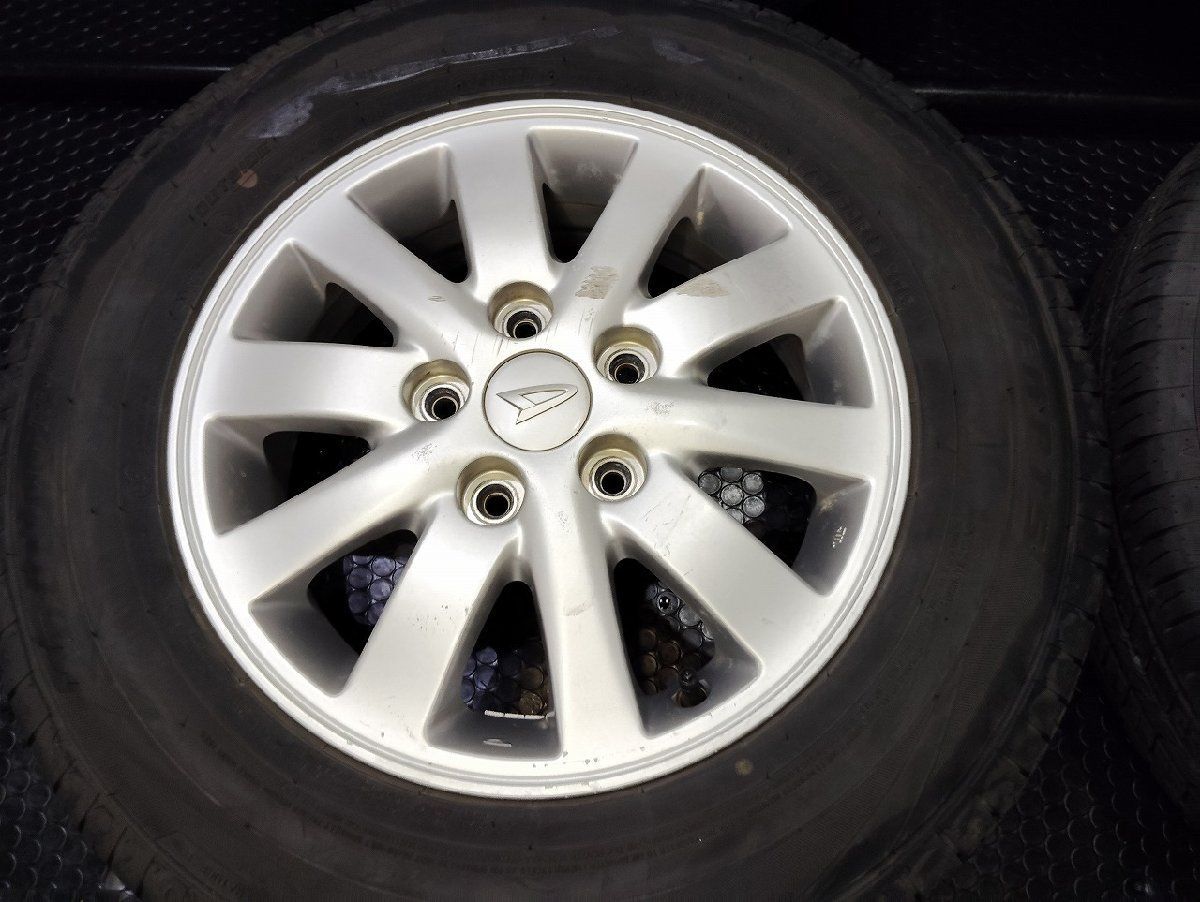 走行短め DUNLOP GRANDTREK PT5 175 80R15 夏タイヤ ダイハツ テリオスキッド 純正ホイール 15インチ 5J5HPCD114.3 50 23年製 KTM518