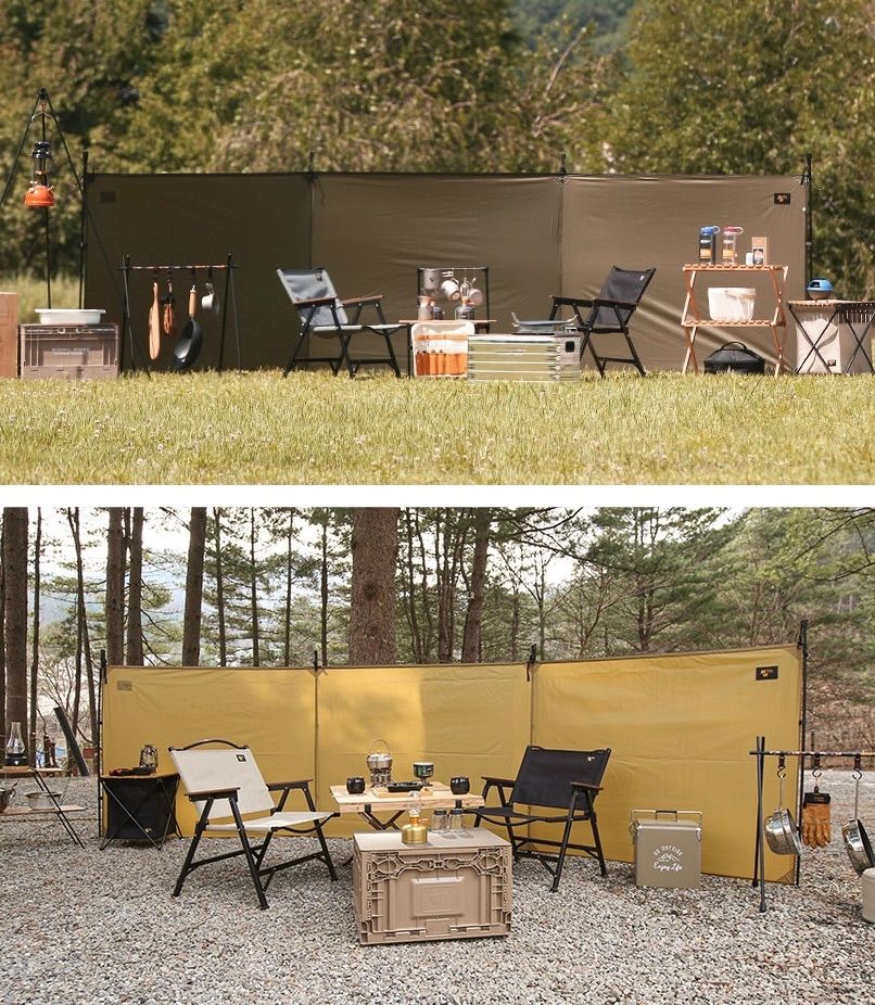 MINIMALWORKS ミニマルワークス ULTARI ウルタリ 陣幕 ブラック キャンプ 焚き火 難燃