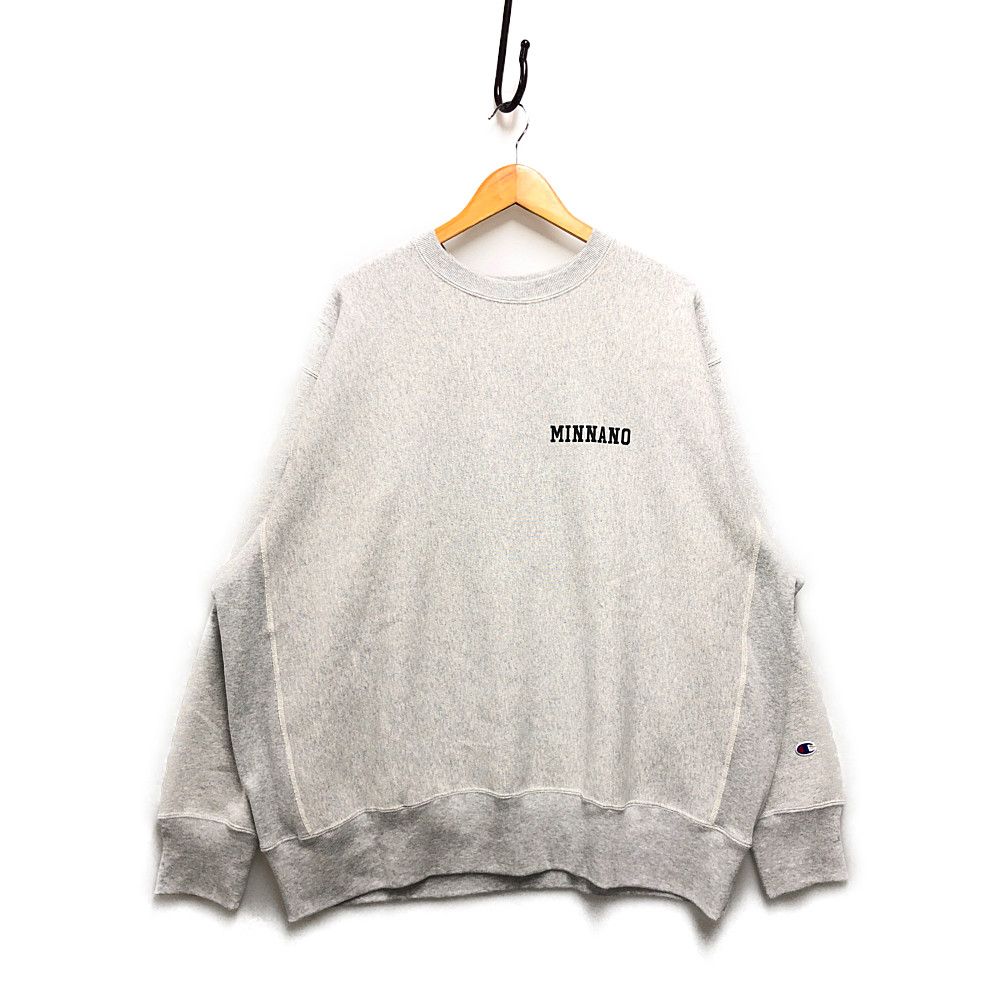 BEAMS by MIN-NANO ビームス ×Champion チャンピオン カレッジ クルー