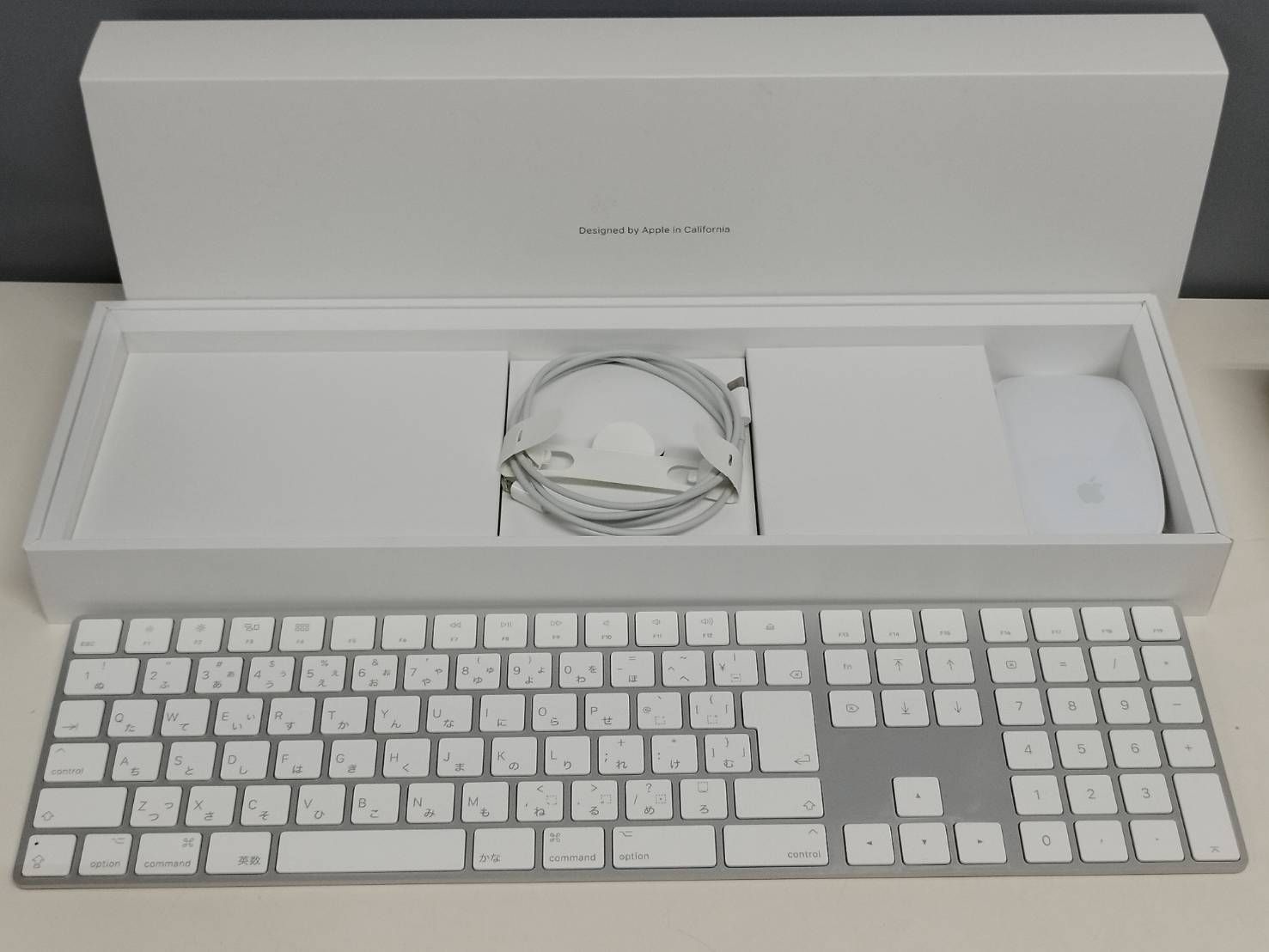 MAC純正キーボード、マウスセット A1843,A1657