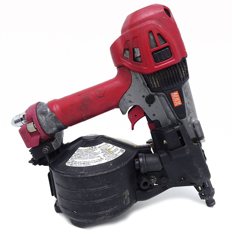 マックス エア釘打機 エアタッカー ジャンク品 高圧50mm スーパーネイラ HN-50N2 D