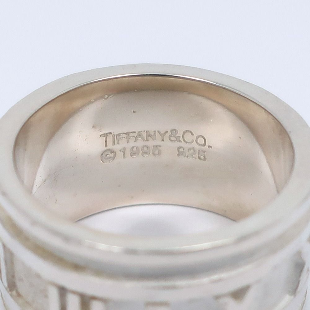 TIFFANY&Co.】ティファニー アトラス ワイド シルバー925 10号