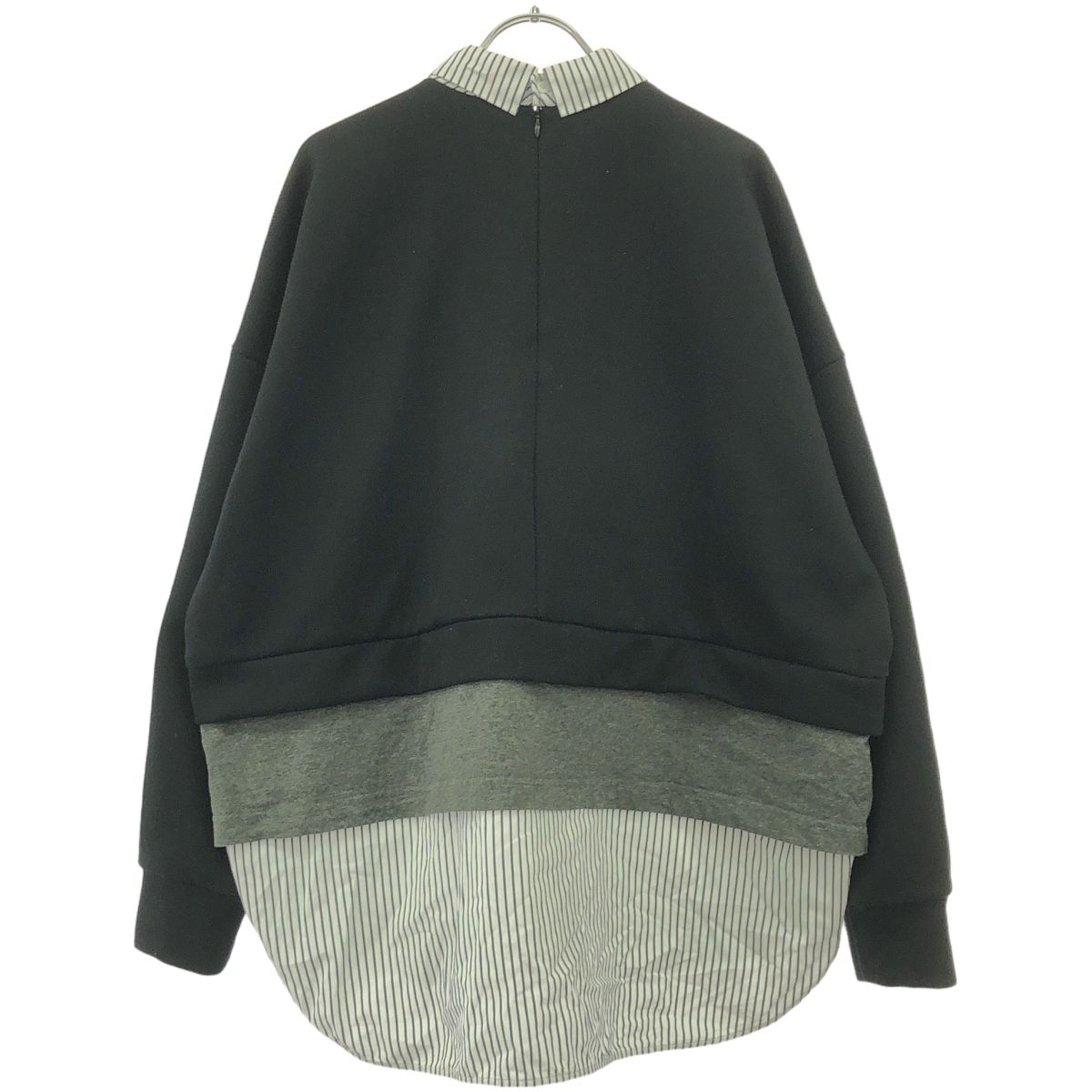 ENFOLD エンフォルド 23AW LAYERED PULLOVER レイヤードプル