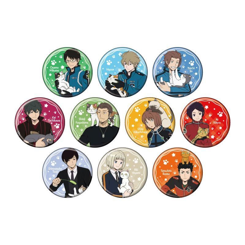 生駒達人 缶バッジ計10点 生駒達人】 ワールドトリガー トレーディング