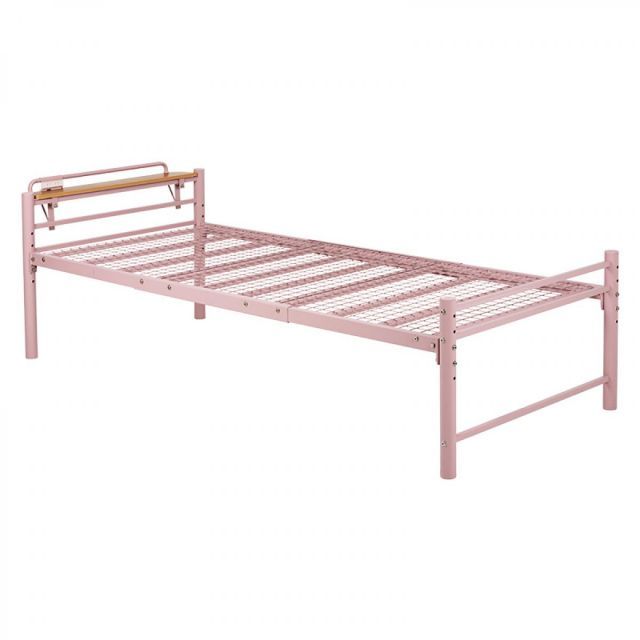 萩原 Hagihara KH-3961S-PI 宮棚付きシングルロングベッド 新生活 インテリア 家具おしゃれ