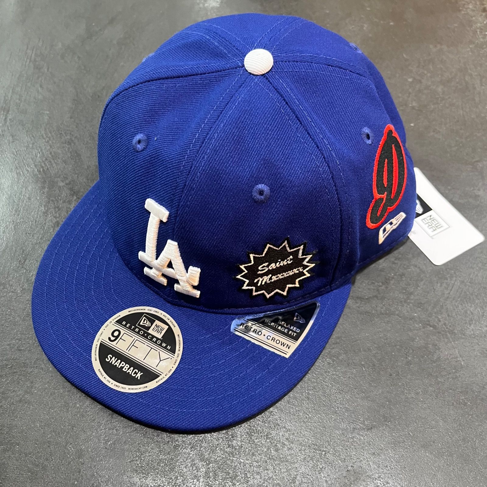 参考上代19800円 未使用品 SAINT MICHAEL 25SS DODGERS NE CAP 参考上代19800円 未使用品 SAINT MICHAEL 25SS DODGERS NE CAP