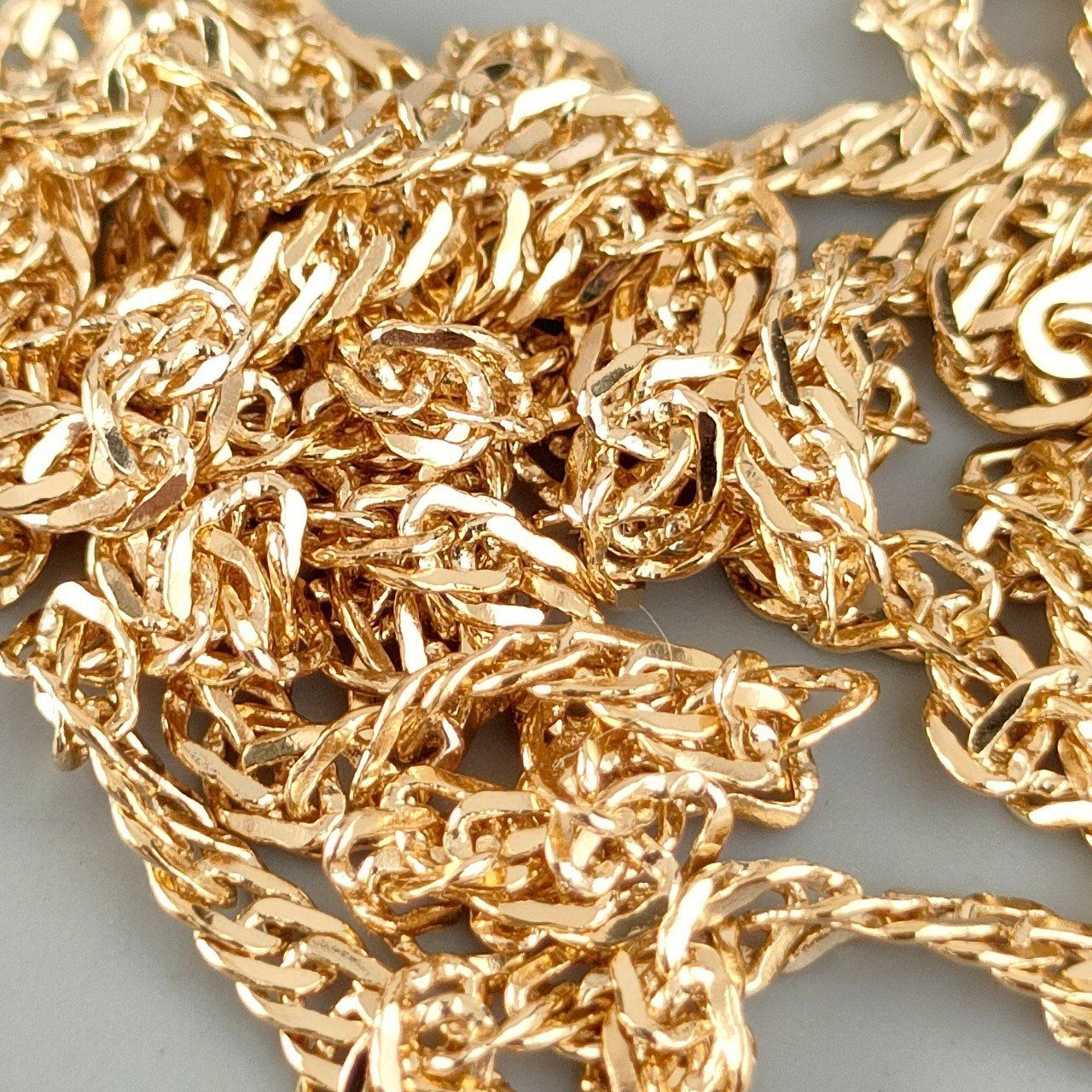 18金製 18K スクリューネックレス ジュエリーマキ 18金 K18 男女兼用 ジュエリーマキ スクリューネックレス 3.19g