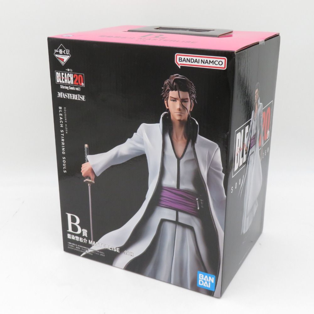 一番くじ BLEACH Stirring Souls vol.1 B賞 藍染惣右介 MASTERLISE BANDAI SPIRITS バンダイスピリッツ フィギュア 未開封品