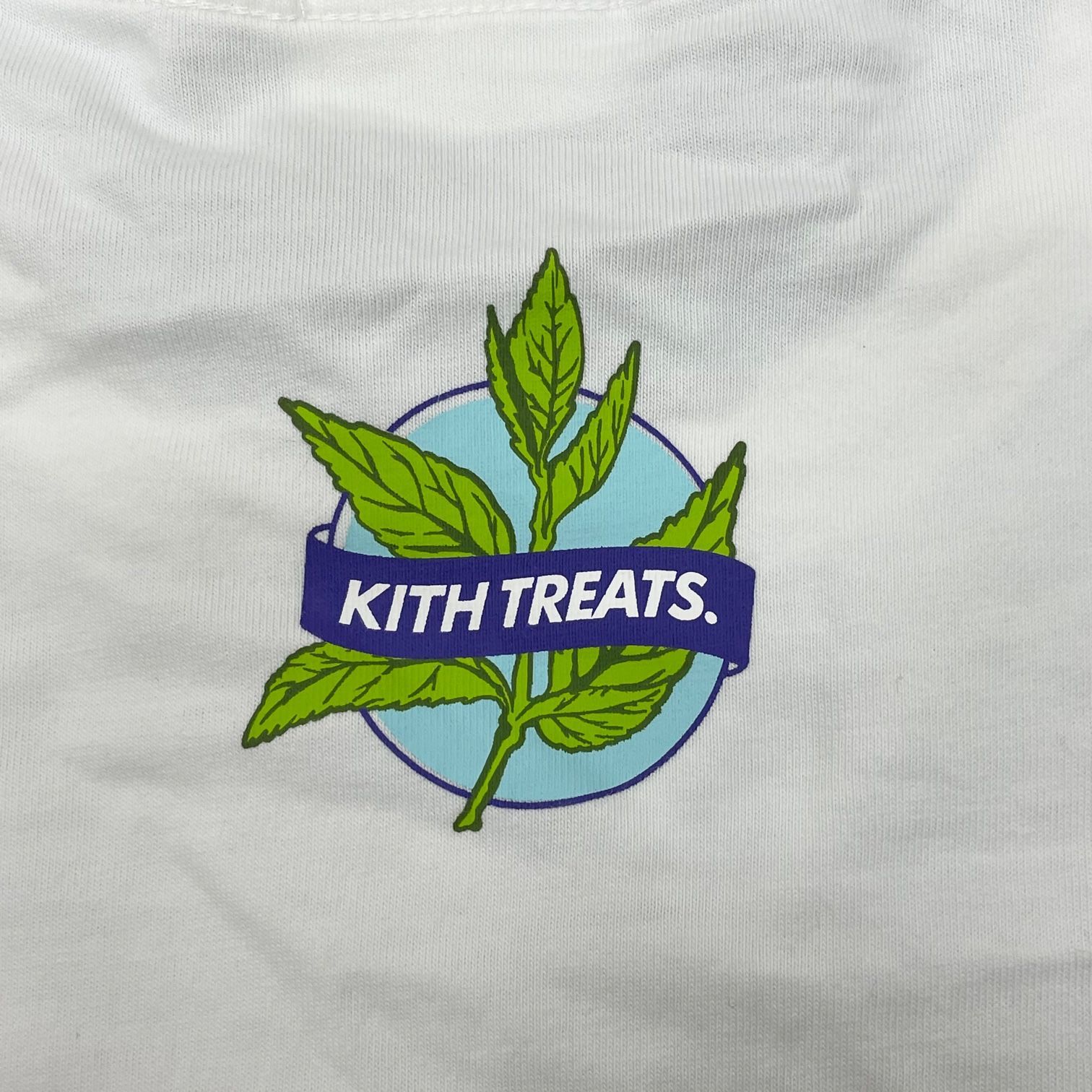 Tシャツ/カットソー(半袖/袖なし)KITH TREATS ボックスロゴ　Tシャツ　L 抹茶　box logo