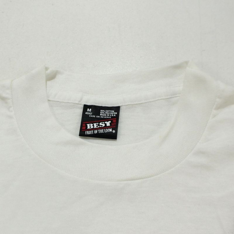 90s BANANA REPUBLIC デニムシャツ 旧タグ XL相当 A282 90s USA製 vintage タズマニアン・デビル Tasmanian Devil Fruit