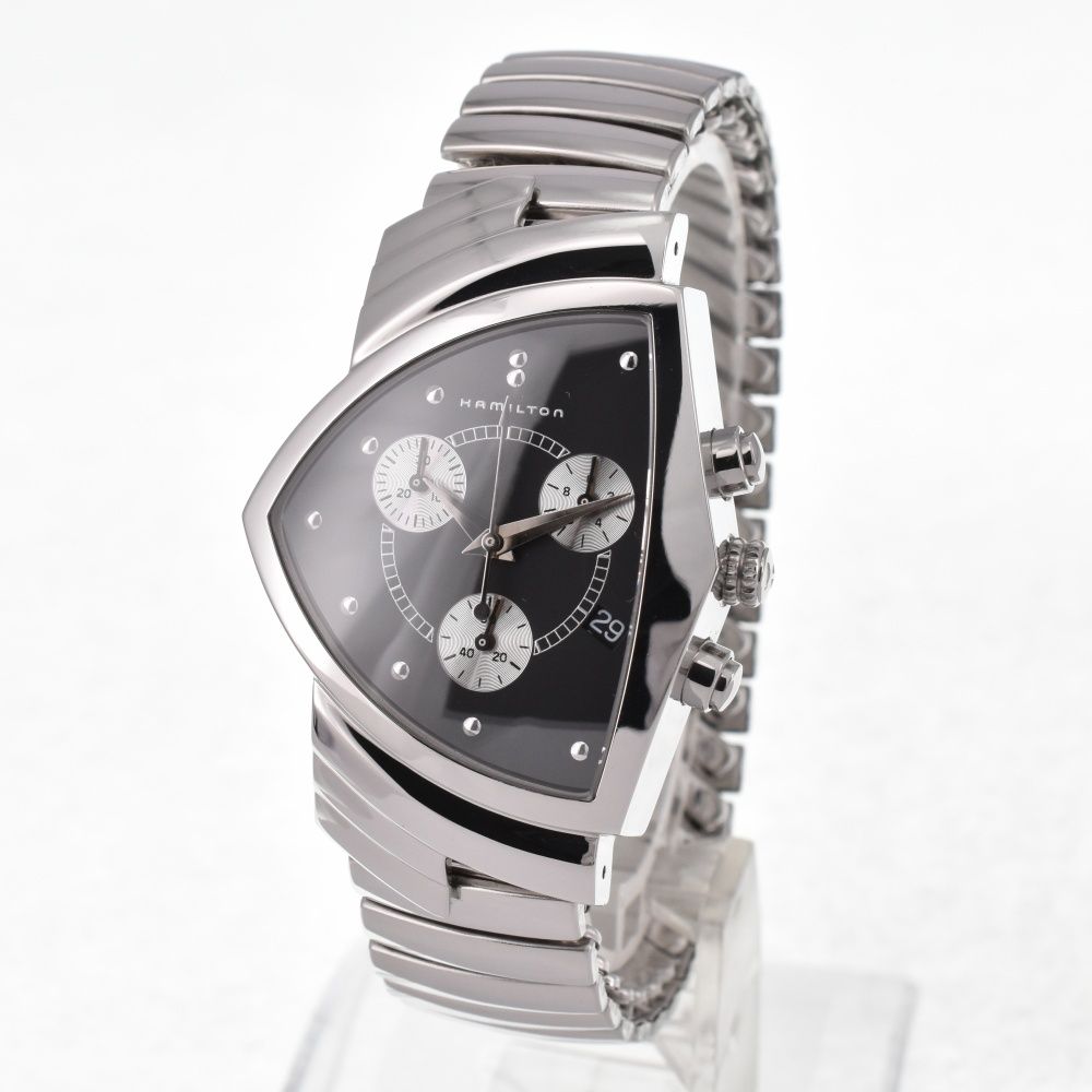 ハミルトン HAMILTON 6345 ベンチュラ クロノグラフ デイト クォーツ