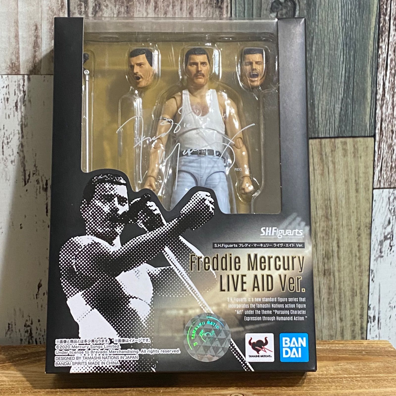 S.H.Figuarts フレディ・マーキュリー ライヴ・エイド Ver. - メルカリ