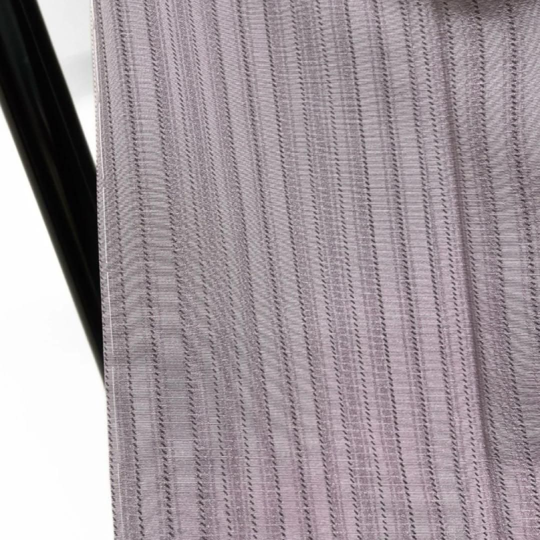 未着用 小紋 こむさでもーど 縦縞 パープル お洒落 着物 041a d - メルカリ