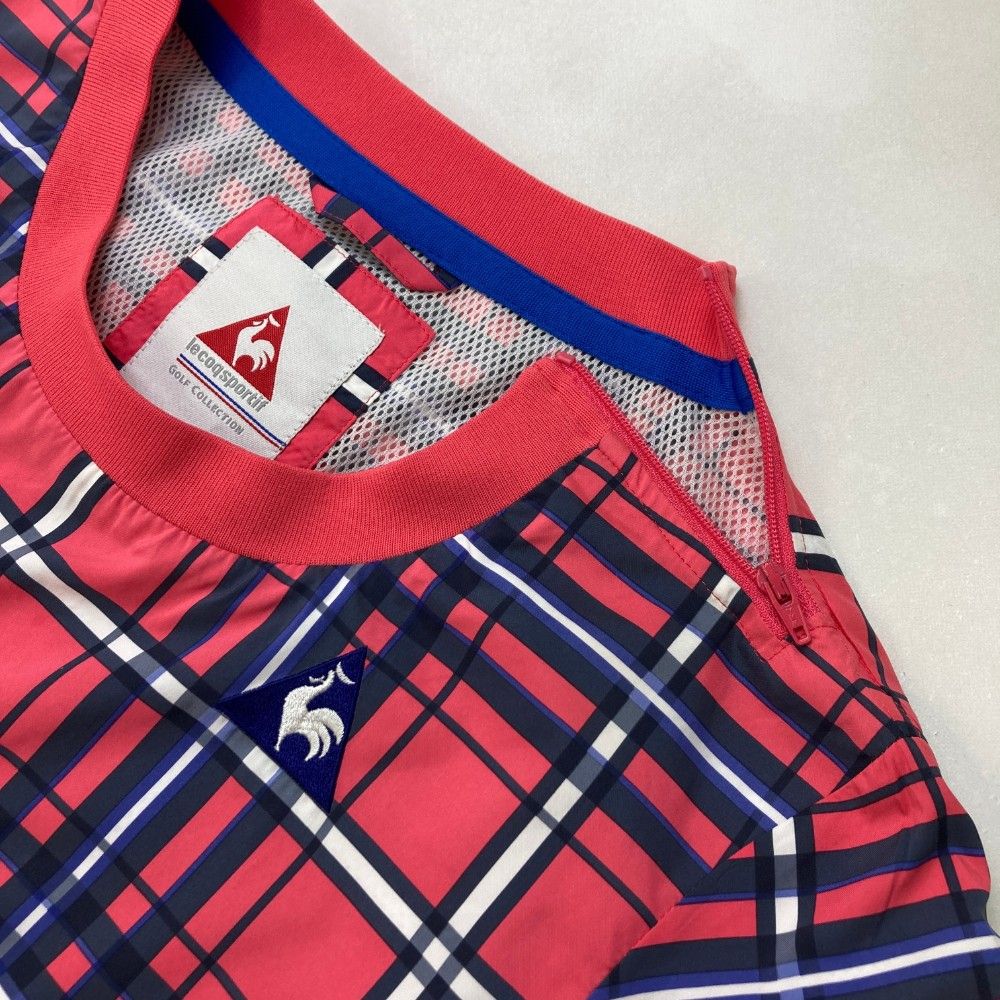 サイズ：M LE COQ GOLF ルコックゴルフ 半袖ジャケット 裏メッシュ
