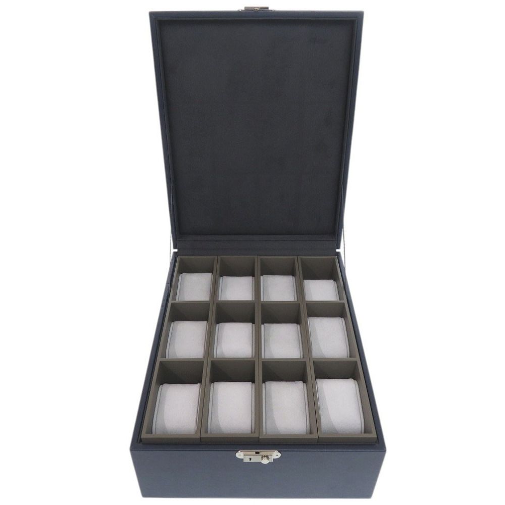 ブレゲ ウォッチケース レザー ネイビー 時計ケース 1145 Breguet