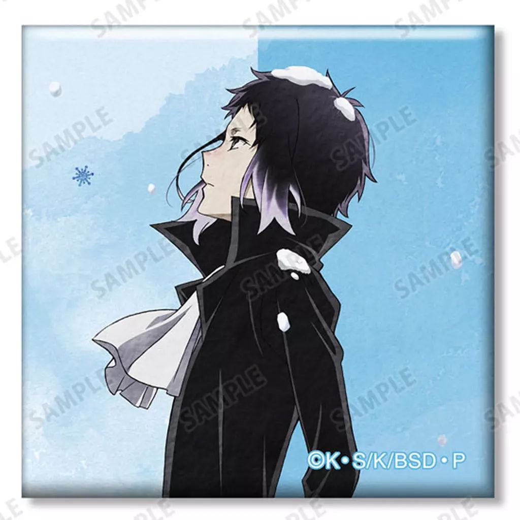 文豪ストレイドッグス 描き下ろし 季節の歩みver. 缶バッジ 特典 芥川