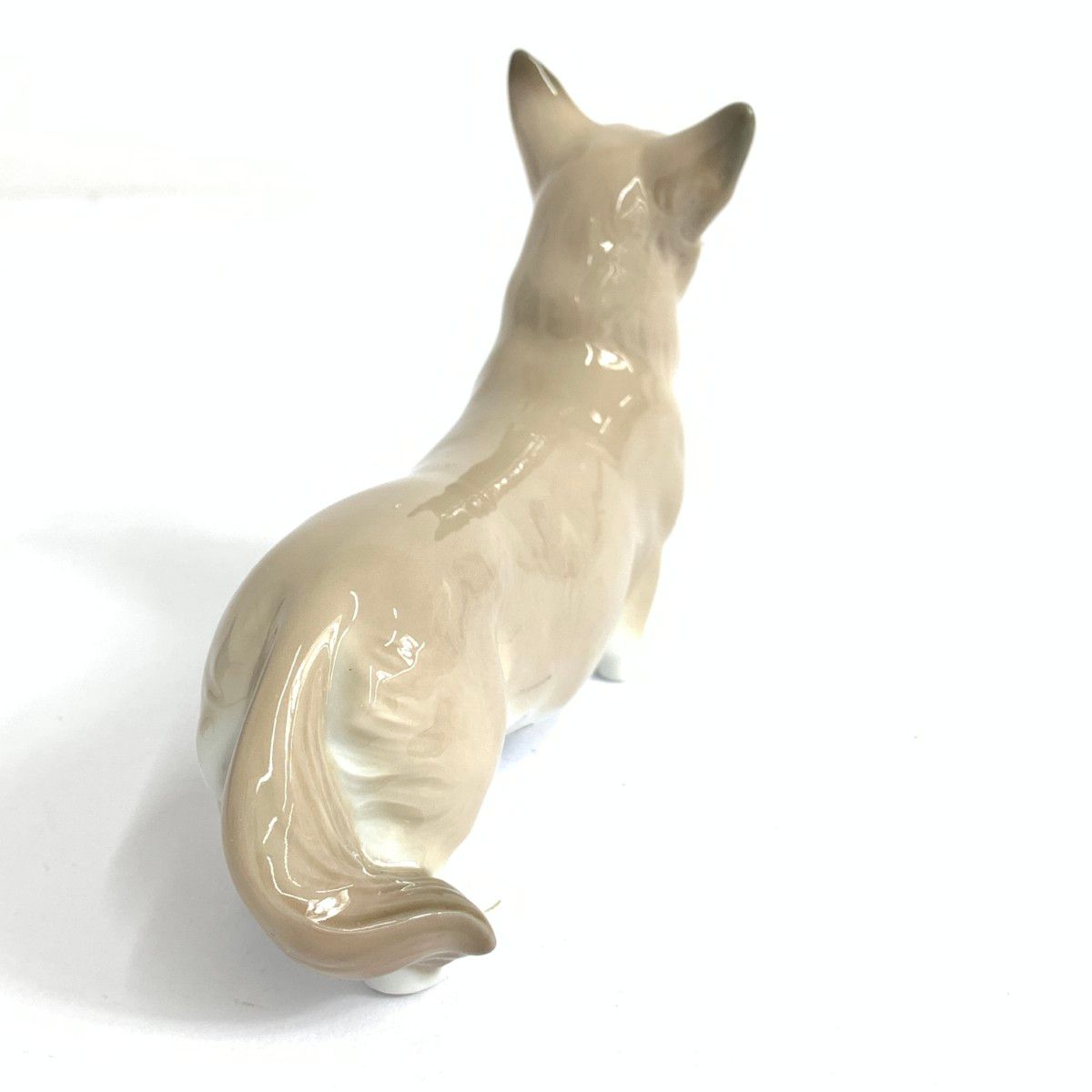 Lladro リヤドロ ウェルシュ コーギー フィギュリン 置物 犬 陶器製 Lladro リヤドロ ウェルシュ コーギー フィギュリン 置物 犬 陶器製