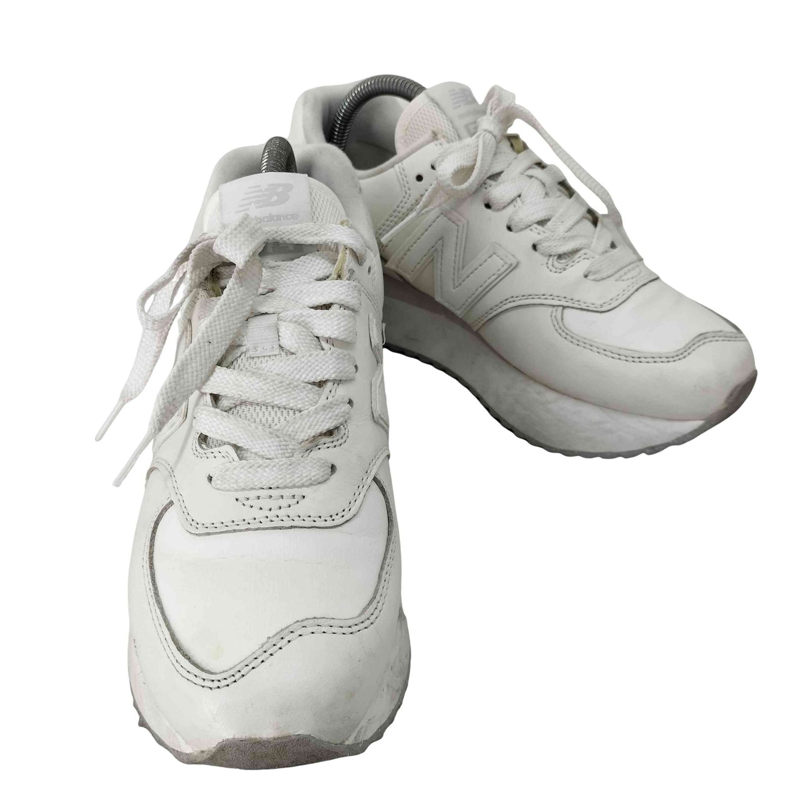 ニューバランス NEW BALANCE 574+ FW 厚底ローカットスニーカー メンズ JPN：26 