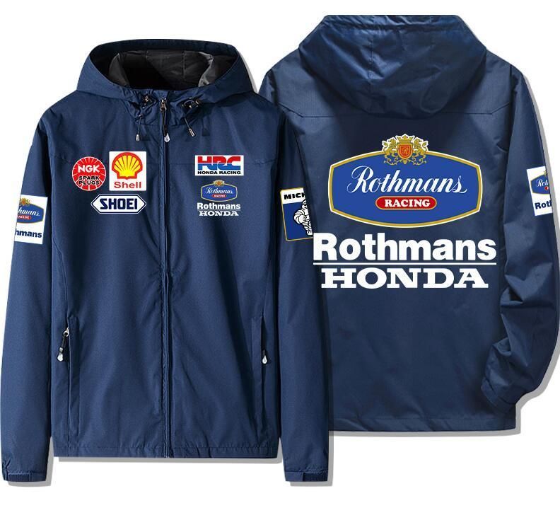 ロスマンズ HRC MotoGPスレーシング ジャケット Rothmans x honda