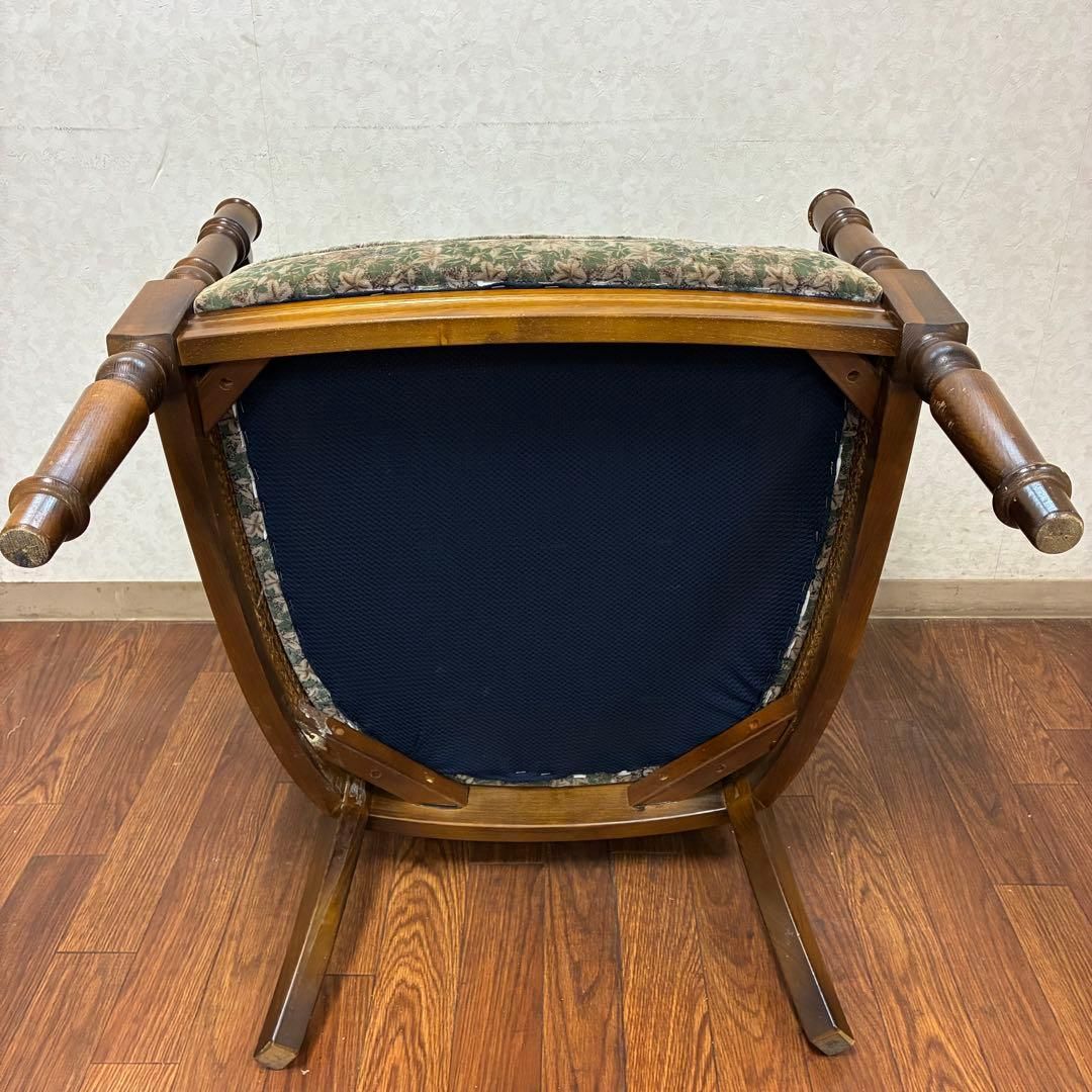 カリモク家具 karimoku コロニアル 1人がけソファー 籐 レトロ カリモク家具 karimoku コロニアル 1人がけソファー 籐 レトロ - メルカリ