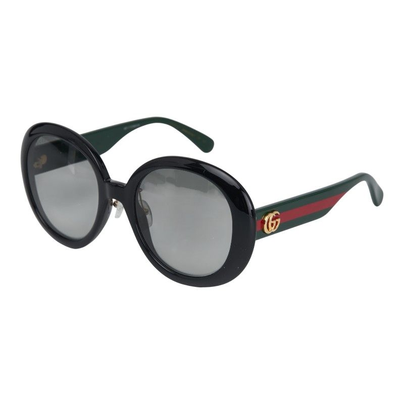グッチ シェリーライン GGマーモント GG0712S ブラック マルチカラー プラスチック レディース GUCCI 1-0235282
