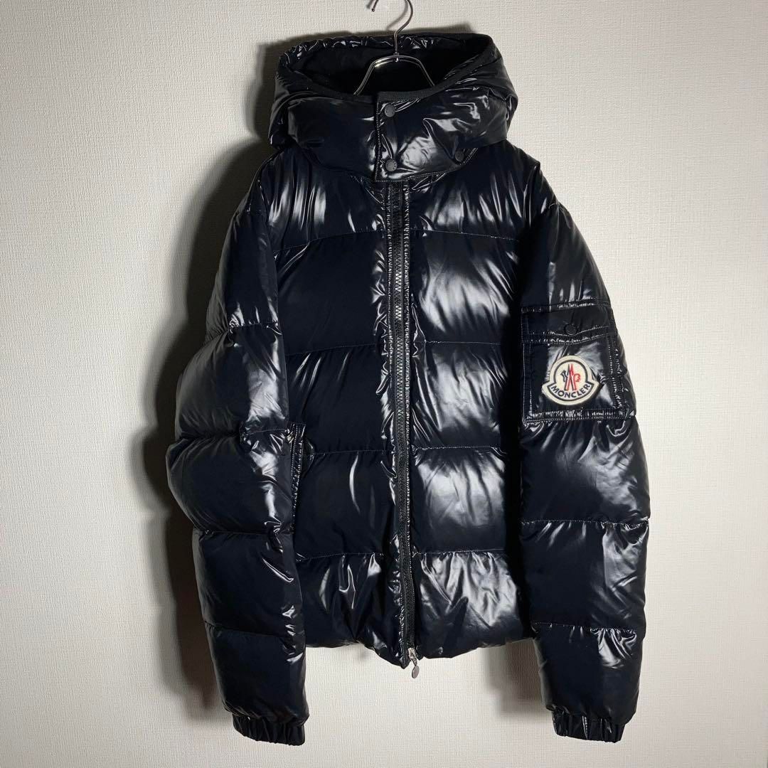 本日SALE！美品　MONCLER ブラック ダウンジャケット 美品】MONCLER ダウンジャケット ヒマラヤ シャイニーブラック 4