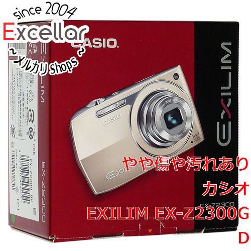 bn:14] CASIO製 EXILIM ZOOM EX-Z2300 ゴールド 1410万画素 元箱あり ...