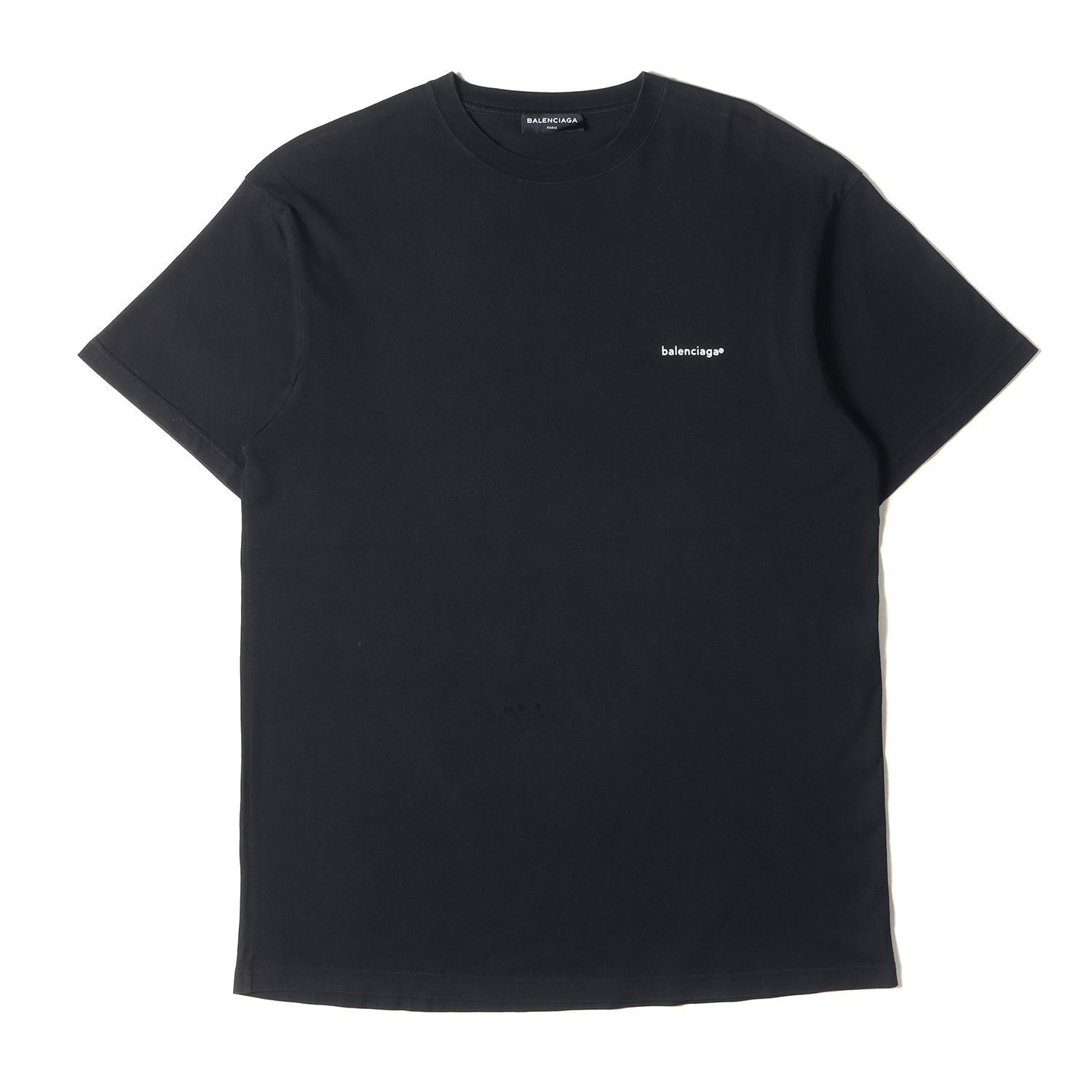 BALENCIAGA バレンシアガ Tシャツ サイズ:XS 18SS ワンポイント ロゴ 