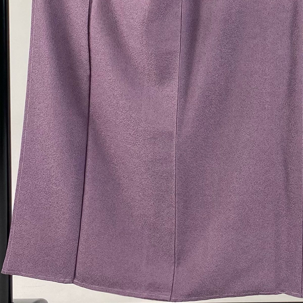 江戸小紋 身丈154cm 裄丈63cm S 袷 鮫 紫 正絹