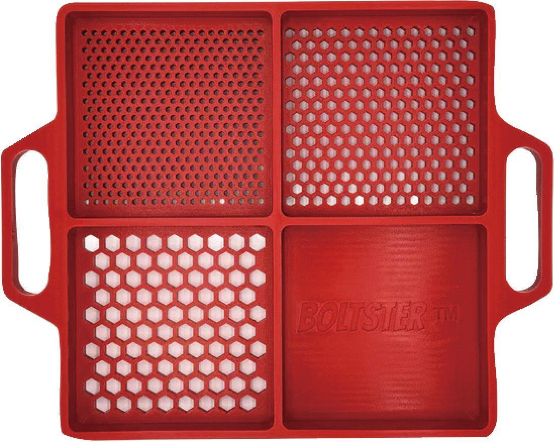 Boltster ボルトスター フレキシブル オーガナイジングトレイ RED BTS-100003R 作業 現場 小物整理ボルト ネジ ビス 電工 電設