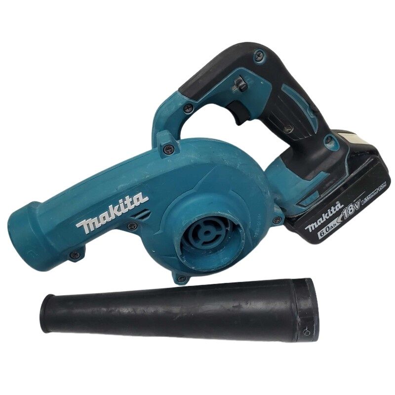 makita マキタ 充電式ブロワ UB185D 18V ブルー バッテリー BL1860B×1個 動作 済 32510R4