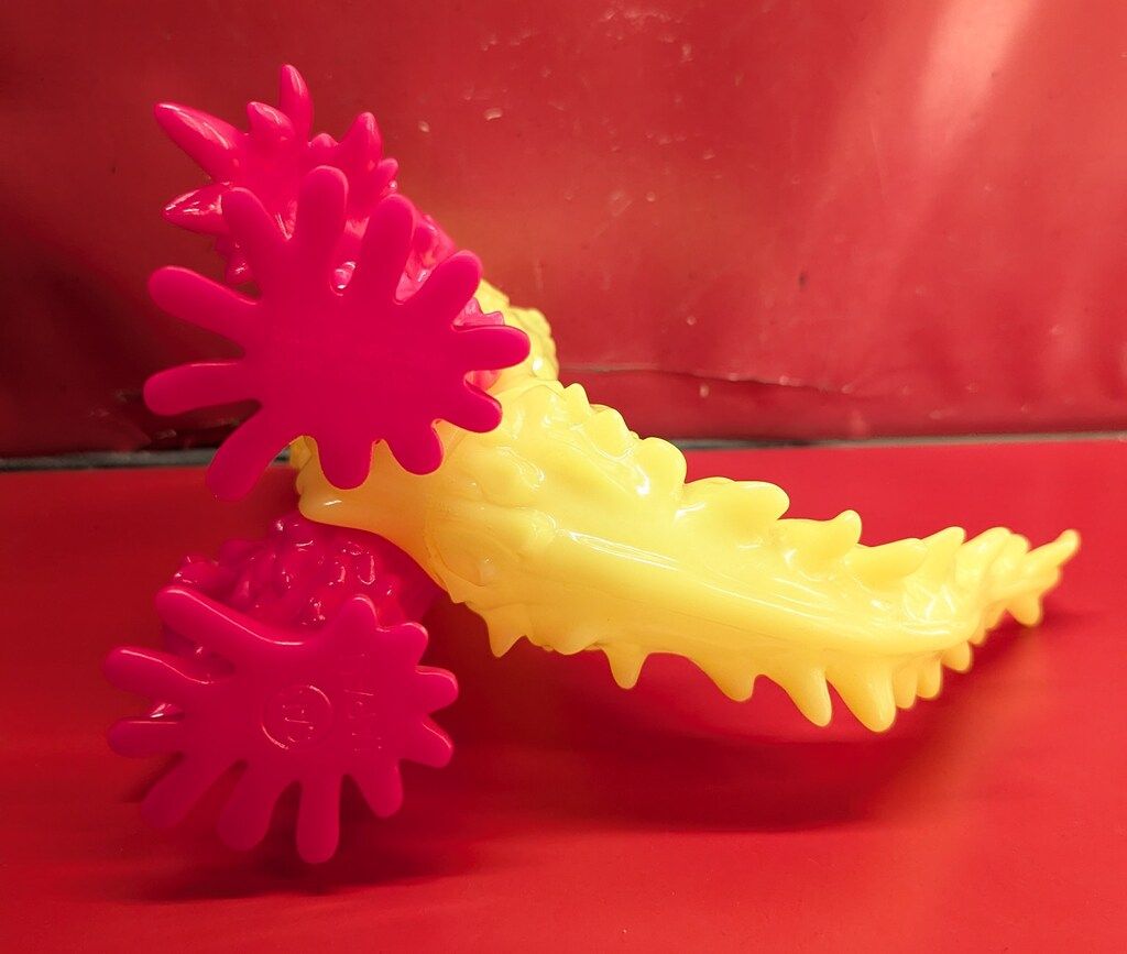 マルサン 世紀の大怪獣 ヘドラ 350 MIXカラー ピンク イエロー