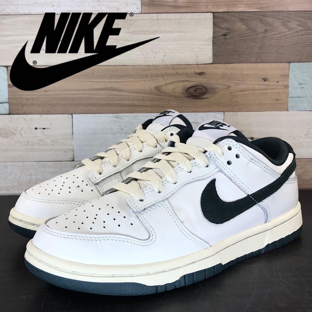 NIKE DUNK LOW NIKE DUNK LOW ナイキ ダンク ローカット WHITE BLACK ホワイト ブラック 23.5cm U11896 FQ8080-133