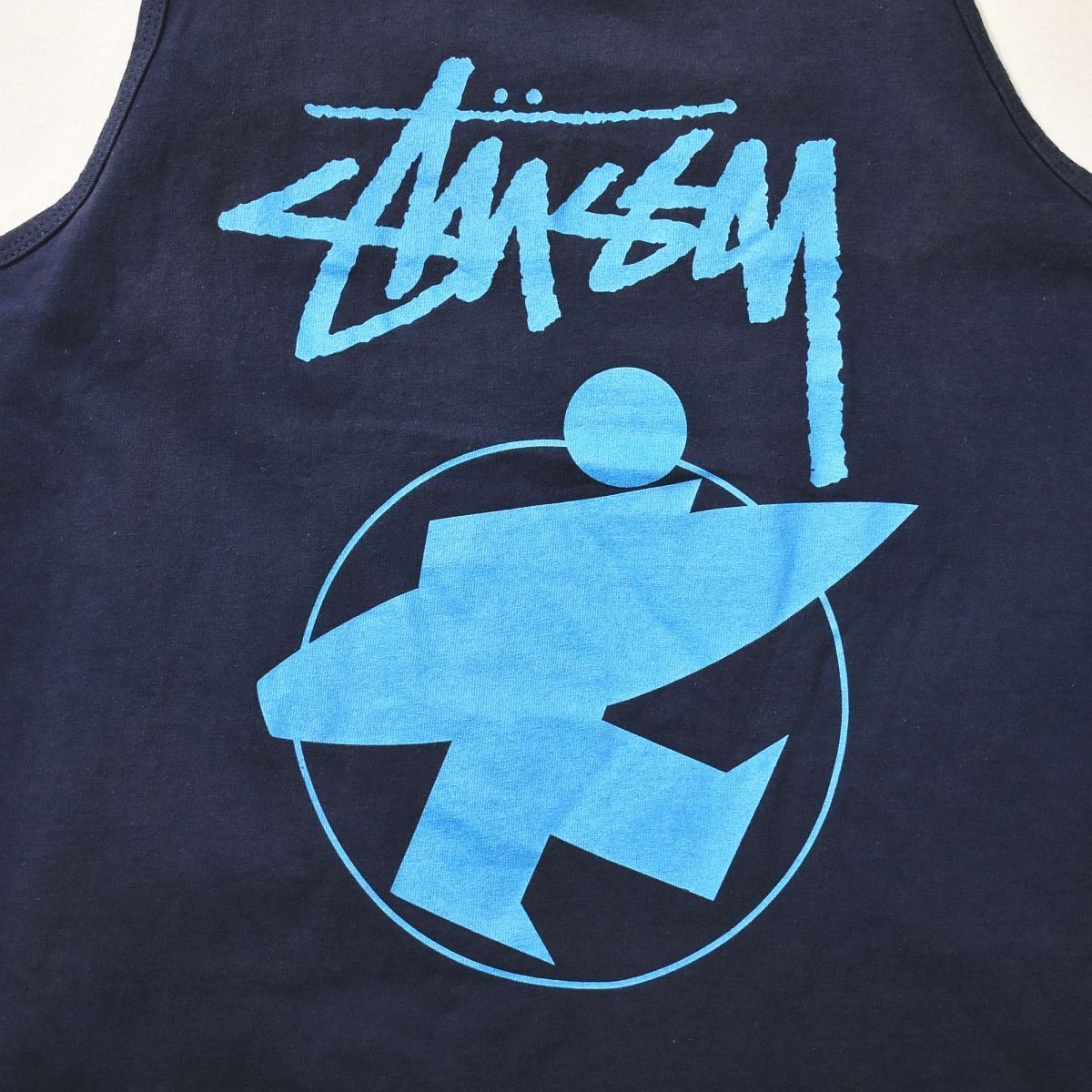 90s00s USA製 オールド ステュ―シー STUSSY サーフマン プリント