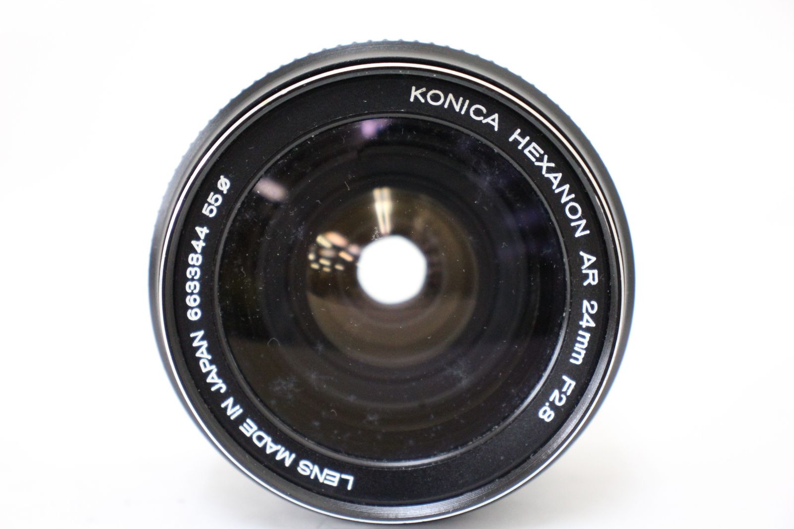 【美品】コニカ KONICA HEXANON AR 24mm F2.8 レンズ Hexanon AR 24mm / f2.8 (Konica コニカ)