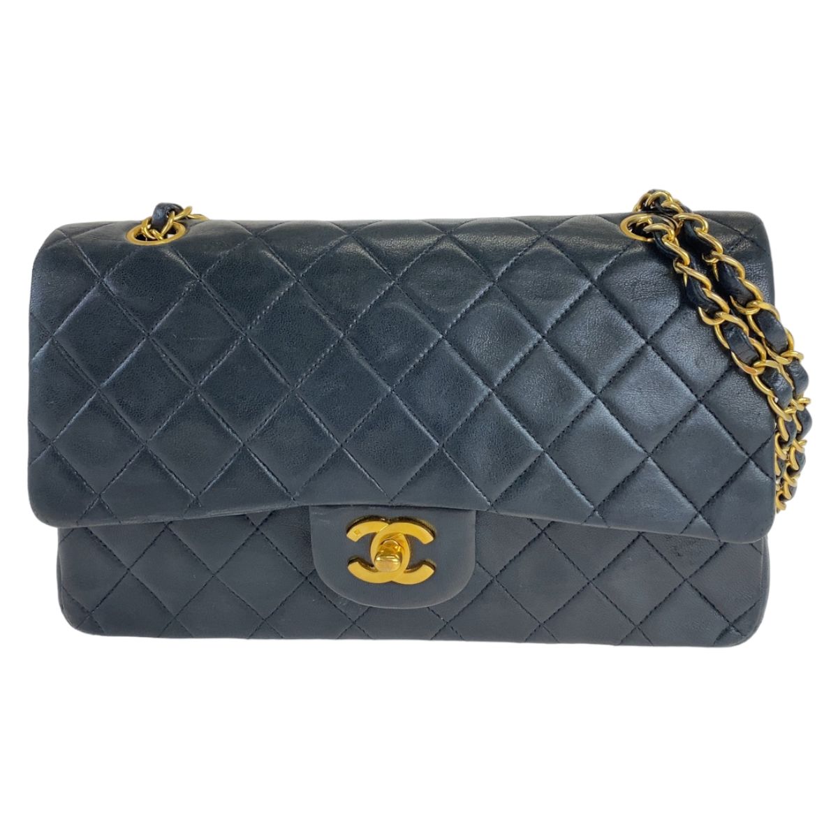 美品 CHANEL シャネル マトラッセ25 ダブルフラップ タイムレス ココ  